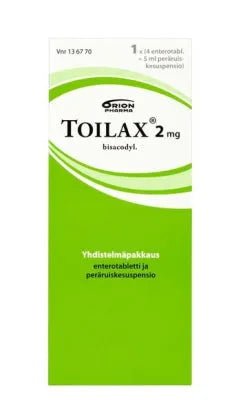 Toilax Yhdistelmäpakkaus Enterotabl+Peräruiskesusp - Apteekki 360 Helsinki - Verkkoapteekki