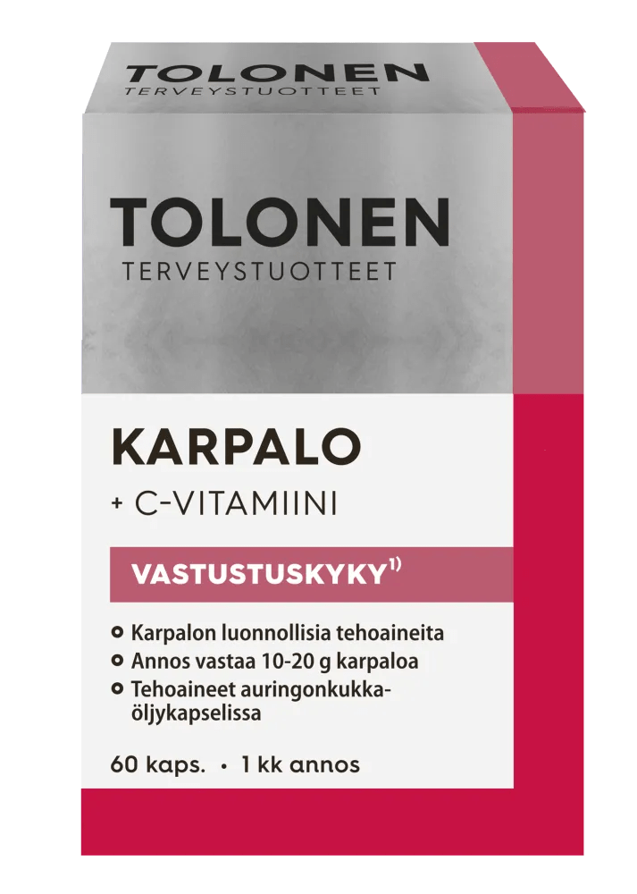 Tolonen Karpalo + C-Vitamiini - Apteekki 360 Helsinki - Verkkoapteekki