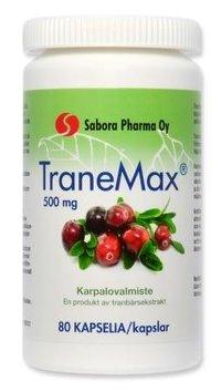 Tranemax Karpalovalmiste 500Mg Kaps - Apteekki 360 Helsinki - Verkkoapteekki