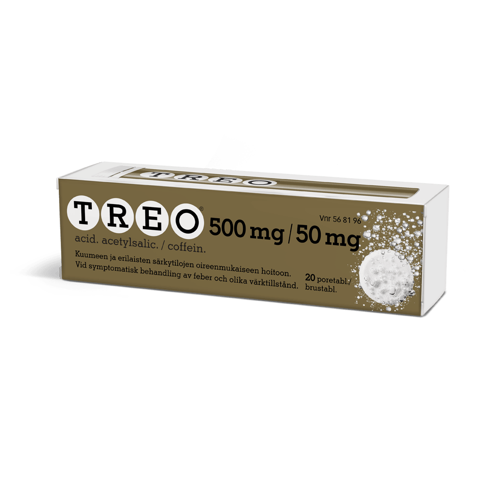 Treo 50 Mg/500 Mg Poretabl - Apteekki 360 Helsinki - Verkkoapteekki