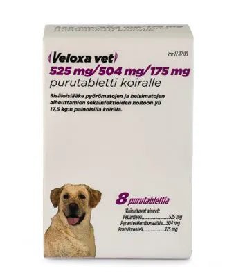 Veloxa Vet 175 Mg/504 Mg/525 Mg Purutabl - Apteekki 360 Helsinki - Verkkoapteekki