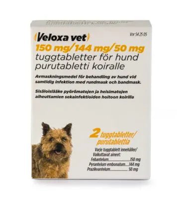 Veloxa Vet 50 Mg/144 Mg/150 Mg Purutabl - Apteekki 360 Helsinki - Verkkoapteekki