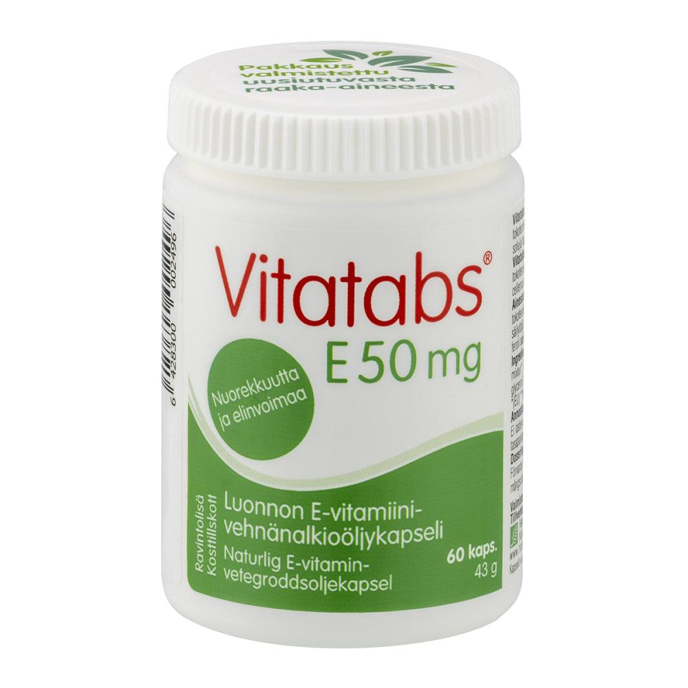 Vitatabs E 50 Mg - Apteekki 360 Helsinki - Verkkoapteekki