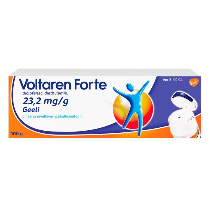 Voltaren Forte 23,2 Mg/G Geeli - Apteekki 360 Helsinki - Verkkoapteekki