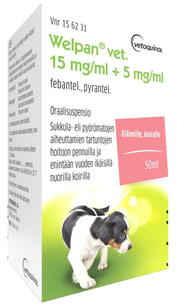 Welpan Vet 14,4 Mg/Ml/15 Mg/Ml Oraalisusp - Apteekki 360 Helsinki - Verkkoapteekki