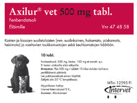 Axilur 500 Mg Vet. Tabletti