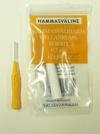 Doft Hammasväliharja 0.7 Mm Keltainen