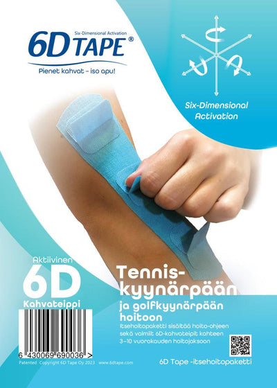 6D Tape Tennis-Ja Golf-Kyynärpää - Apteekki 360 Helsinki - Verkkoapteekki