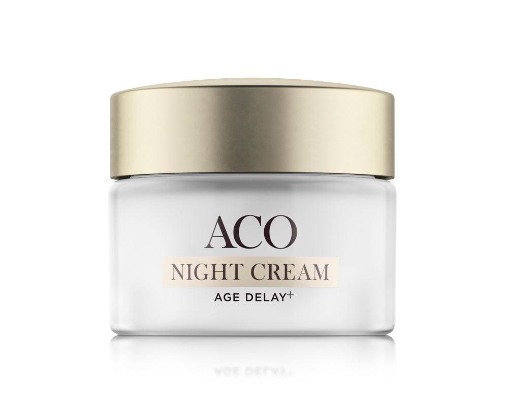 Aco Face Age Delay+Night Cream - Apteekki 360 Helsinki - Verkkoapteekki