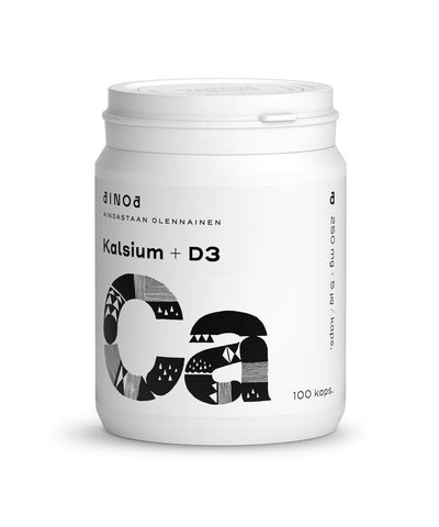 Ainoa Kalsium + D3 - Apteekki 360 Helsinki - Verkkoapteekki