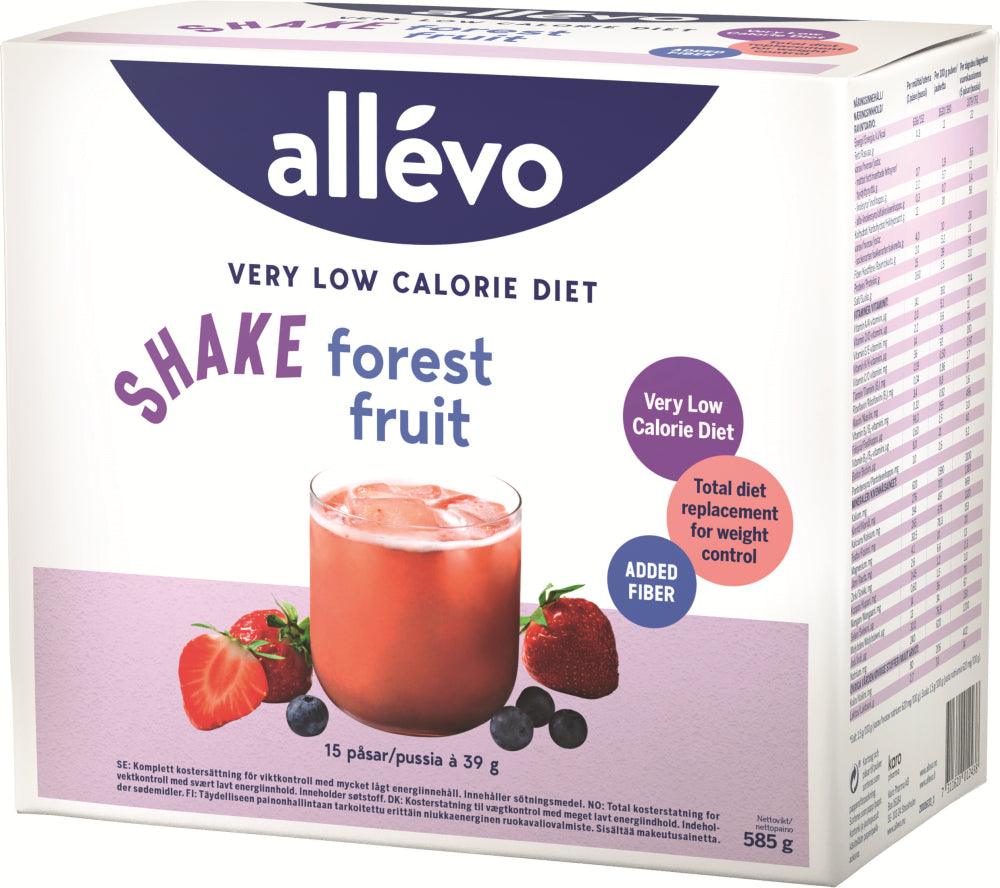 Allevo Vlcd Shake Forrest Fruits - Apteekki 360 Helsinki - Verkkoapteekki