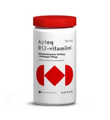 Apteq B12 Metyylikobalamiini 1000 Mikrog - Apteekki 360 Helsinki - Verkkoapteekki