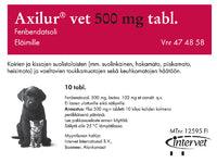 Axilur 500 Mg Vet. Tabletti - Apteekki 360 Helsinki - Verkkoapteekki