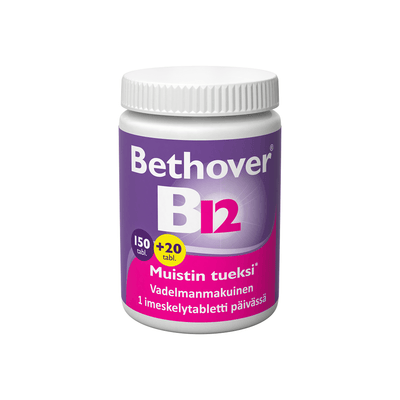 Bethover 1 Mg B12-Vitamiini - Apteekki 360 Helsinki - Verkkoapteekki