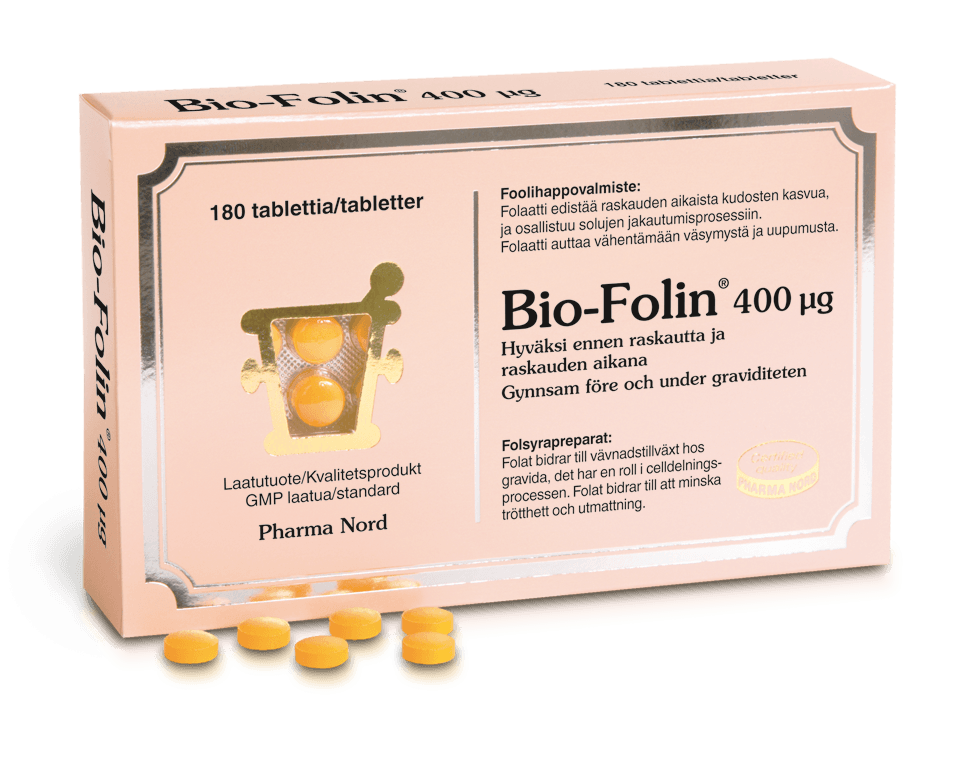 Bio-Folin 400 Mikrog - Apteekki 360 Helsinki - Verkkoapteekki