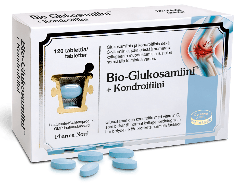Bio-Glukosamiini+Kondroitiini - Apteekki 360 Helsinki - Verkkoapteekki