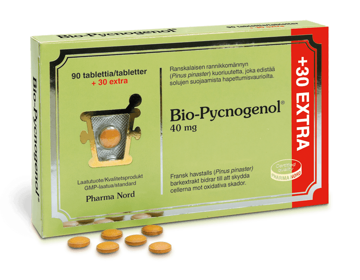 Bio-Pycnogenol 40 Mg - Apteekki 360 Helsinki - Verkkoapteekki