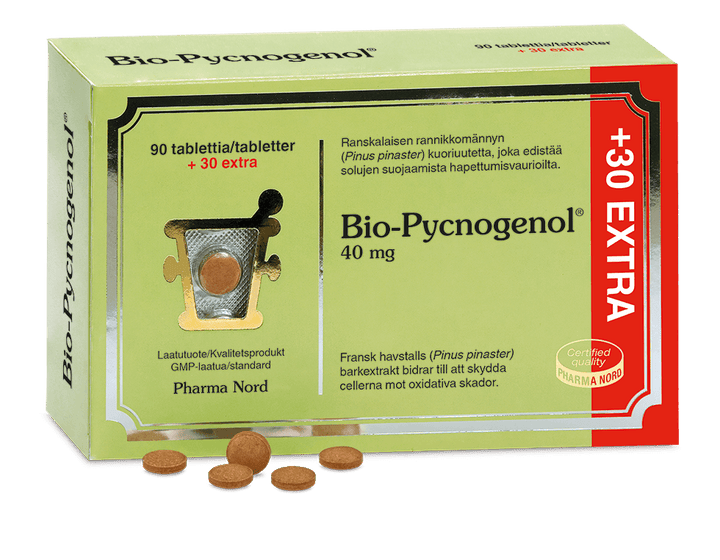 Bio-Pycnogenol 40 Mg - Apteekki 360 Helsinki - Verkkoapteekki