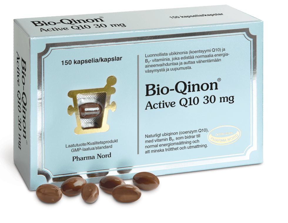 Bio-Qinon Q10 30Mg - Apteekki 360 Helsinki - Verkkoapteekki