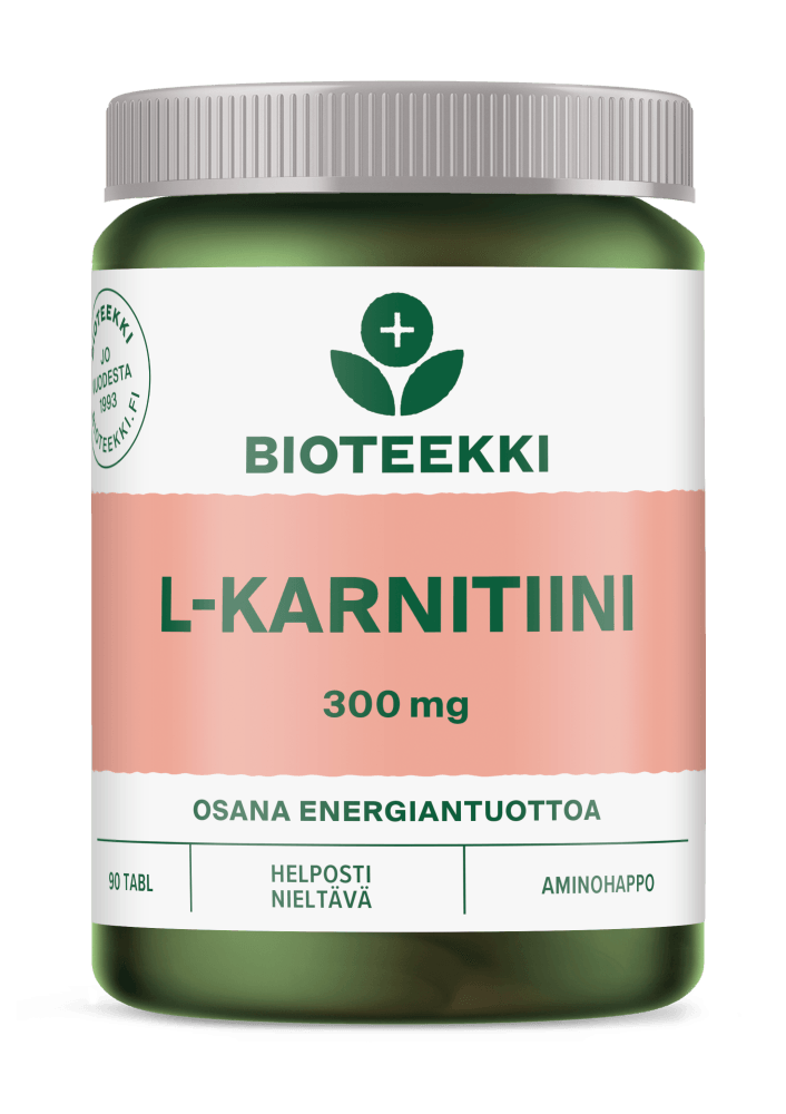 Bioteekki L-Karnitiini - Apteekki 360 Helsinki - Verkkoapteekki