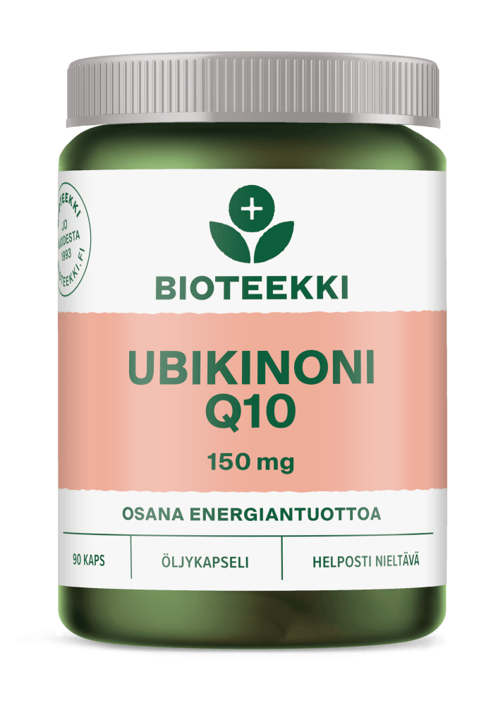 Bioteekki Ubikinoni Q10 - Apteekki 360 Helsinki - Verkkoapteekki