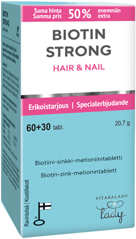 Biotin Strong Kampanjapakkaus - Apteekki 360 Helsinki - Verkkoapteekki