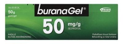 Buranagel 50 Mg/G Geeli - Apteekki 360 Helsinki - Verkkoapteekki