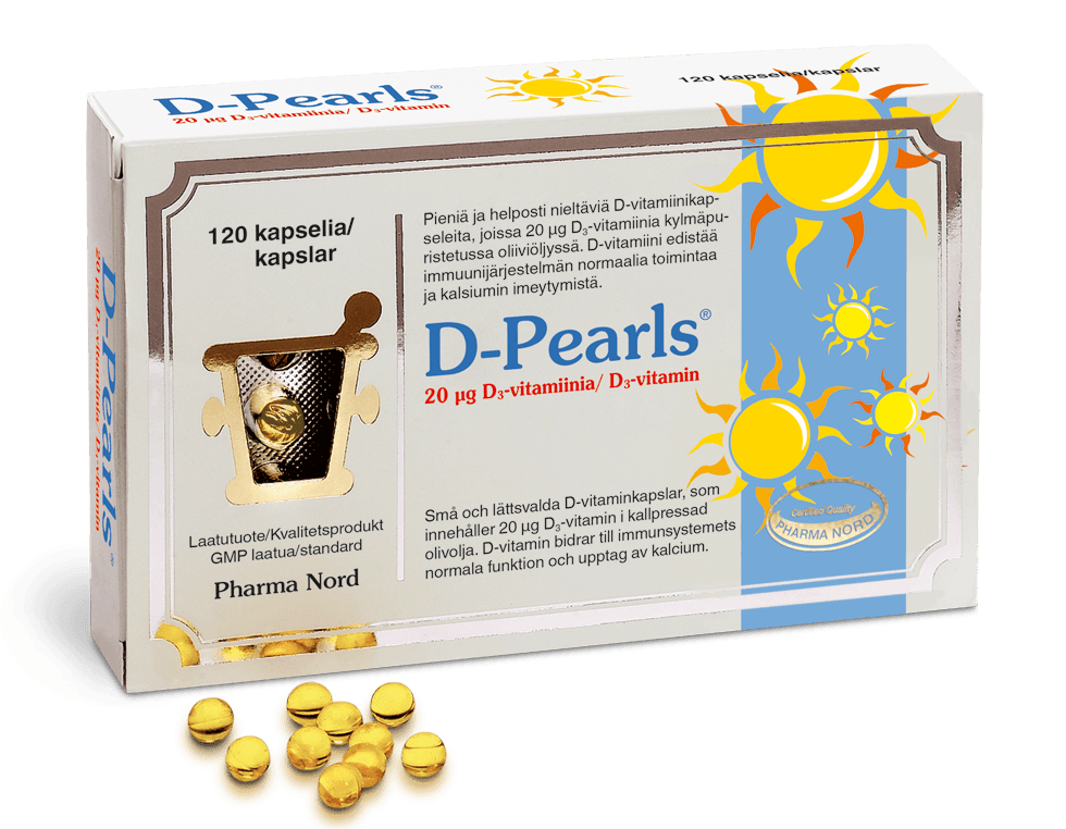 D-Pearls 20 Mikrog - Apteekki 360 Helsinki - Verkkoapteekki