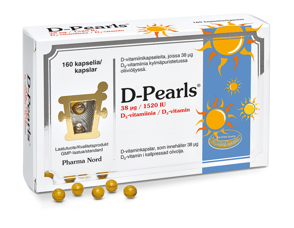 D-Pearls 38 Mikrog - Apteekki 360 Helsinki - Verkkoapteekki