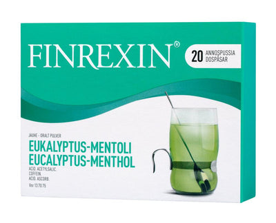 Finrexin 30 Mg/300 Mg/350 Mg Jauhe Eukalyptus-Mentoli - Apteekki 360 Helsinki - Verkkoapteekki