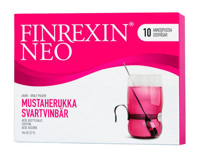 Finrexin Neo 30 Mg/300 Mg/350 Mg Jauhe Mustaherukka - Apteekki 360 Helsinki - Verkkoapteekki