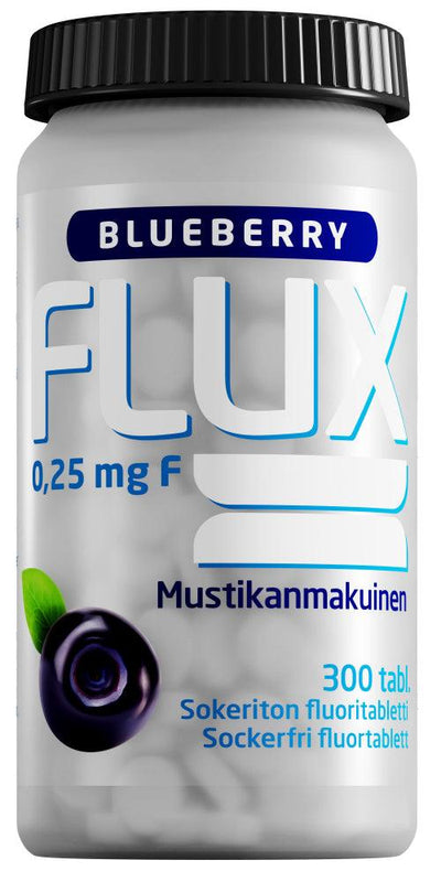 Flux Blueberry Fluoritabletti - Apteekki 360 Helsinki - Verkkoapteekki