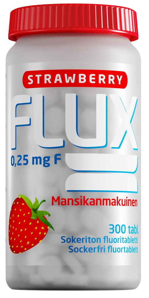 Flux Strawberry Fluoritabletti - Apteekki 360 Helsinki - Verkkoapteekki