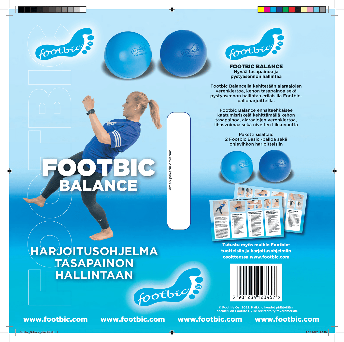 Footbic Balance -Harjoitusohjelma - Apteekki 360 Helsinki - Verkkoapteekki