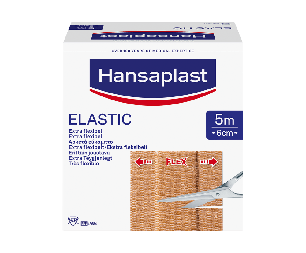 Hansaplast Elastic Kangaslaastari Me3 Leik. 5Mx6Cm - Apteekki 360 Helsinki - Verkkoapteekki
