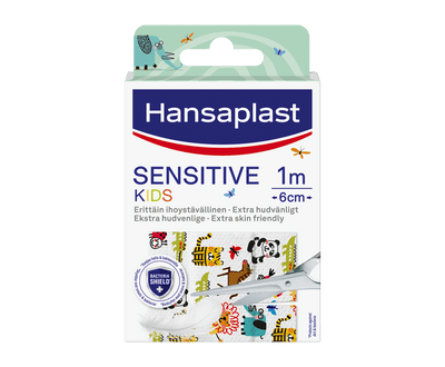 Hansaplast Kids Sensitive Animal 1Mx6Cm - Apteekki 360 Helsinki - Verkkoapteekki