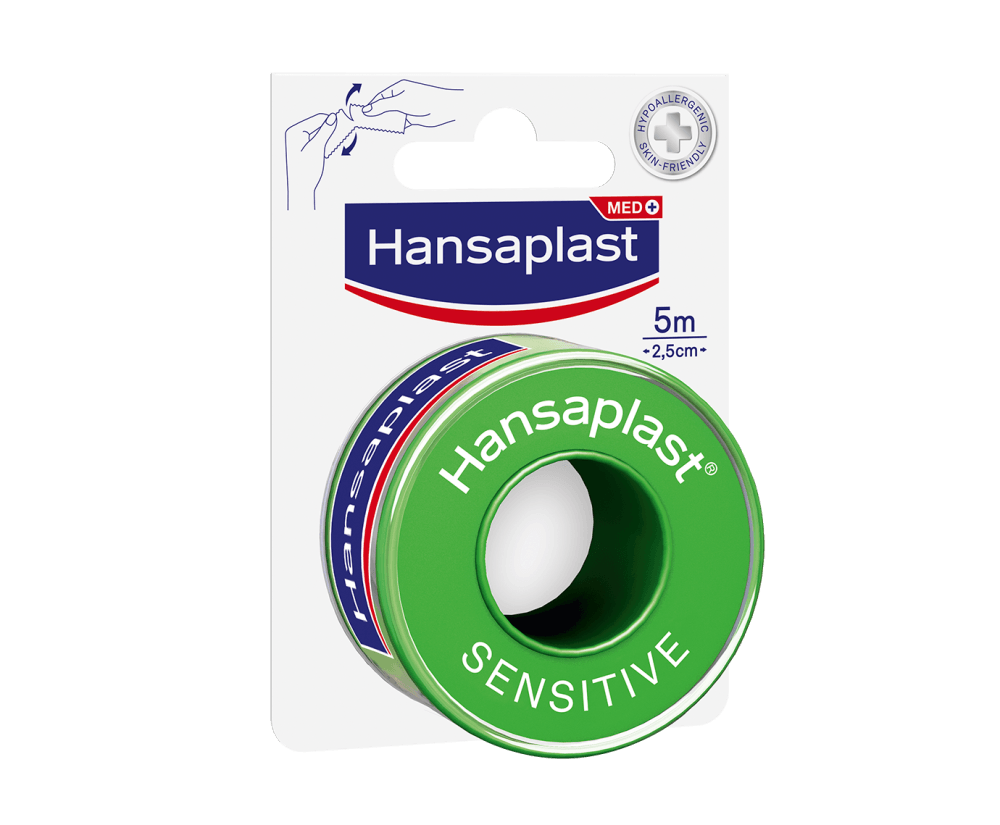 Hansaplast Sensitive Kiinn.Teippi Me10 - Apteekki 360 Helsinki - Verkkoapteekki