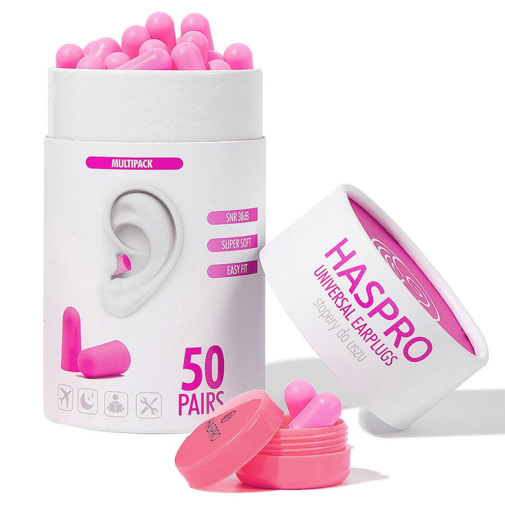 Haspro Universal Korvatulpat Pinkki - Apteekki 360 Helsinki - Verkkoapteekki