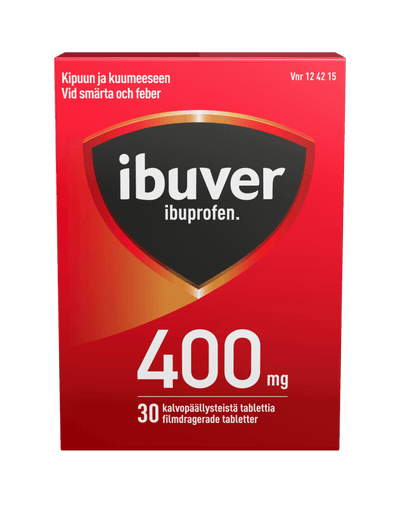 Ibuver 400 Mg Tabl, Kalvopääll - Apteekki 360 Helsinki - Verkkoapteekki