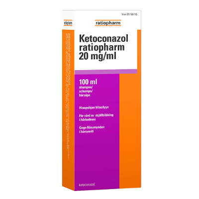 Ketoconazol Ratiopharm 20 Mg/Ml Shampoo - Apteekki 360 Helsinki - Verkkoapteekki