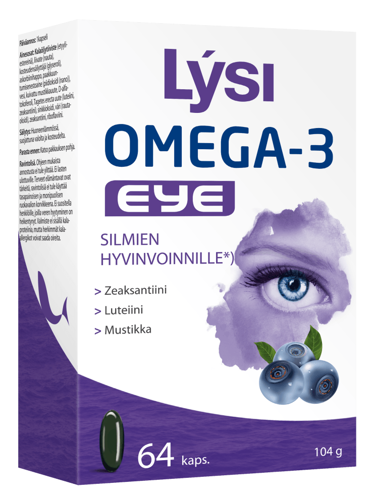 Lysi Omega-3 Eye Kaps - Apteekki 360 Helsinki - Verkkoapteekki