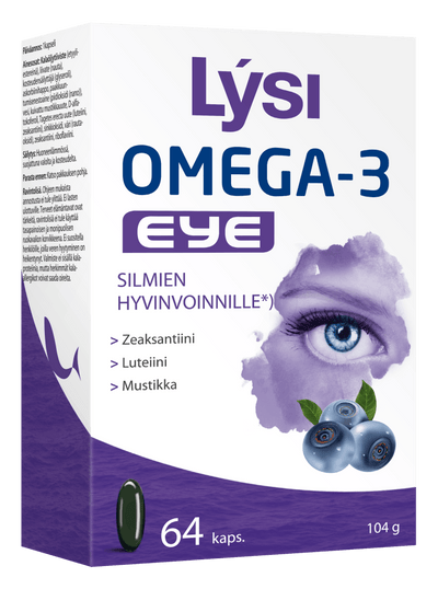 Lysi Omega-3 Eye Kaps - Apteekki 360 Helsinki - Verkkoapteekki
