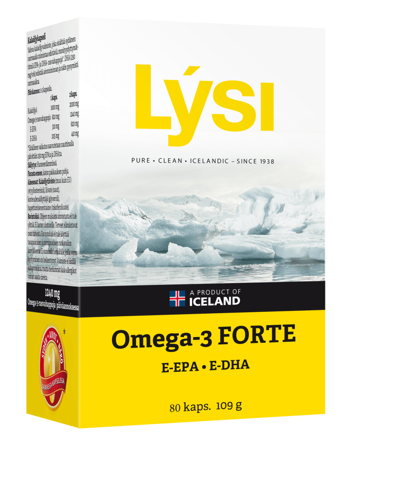 Lysi Omega-3 Forte - Apteekki 360 Helsinki - Verkkoapteekki