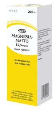 Magnesiamaito 82,5 Mg/Ml Oraalisusp - Apteekki 360 Helsinki - Verkkoapteekki
