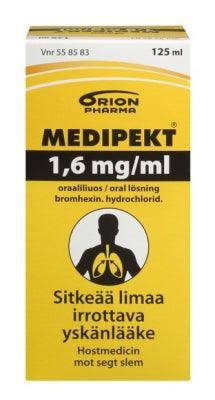 Medipekt 1,6 Mg/Ml Oraaliliuos - Apteekki 360 Helsinki - Verkkoapteekki