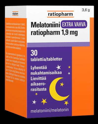 Melatoniini Extra Vahva Ratiopharm - Apteekki 360 Helsinki - Verkkoapteekki
