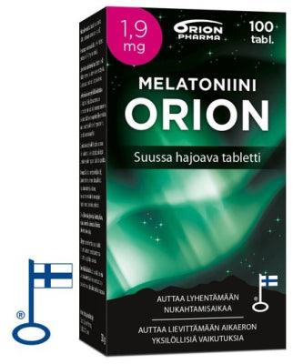 Melatoniini Orion 1,9 Mg - Apteekki 360 Helsinki - Verkkoapteekki