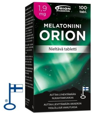 Melatoniini Orion 1,9 Mg Nieltävä - Apteekki 360 Helsinki - Verkkoapteekki