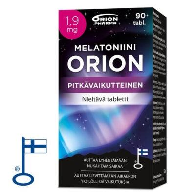 Melatoniini Orion 1,9 Mg Pitkävaikutteinen - Apteekki 360 Helsinki - Verkkoapteekki