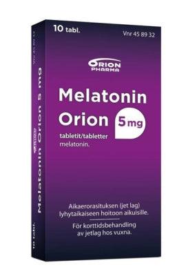 Melatonin Orion 5 Mg Tabl - Apteekki 360 Helsinki - Verkkoapteekki